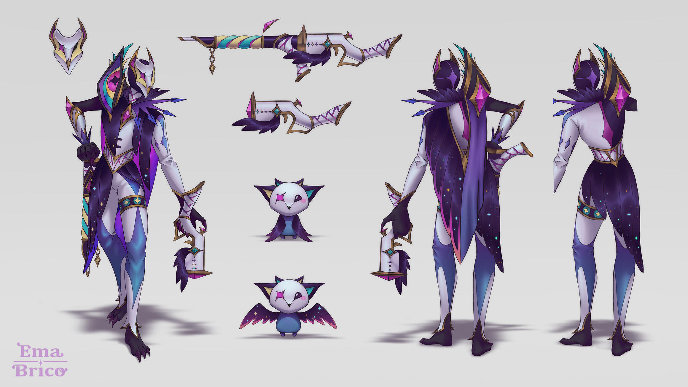 Star Nemesis Jhin skin concept - League of Legends Fan Art