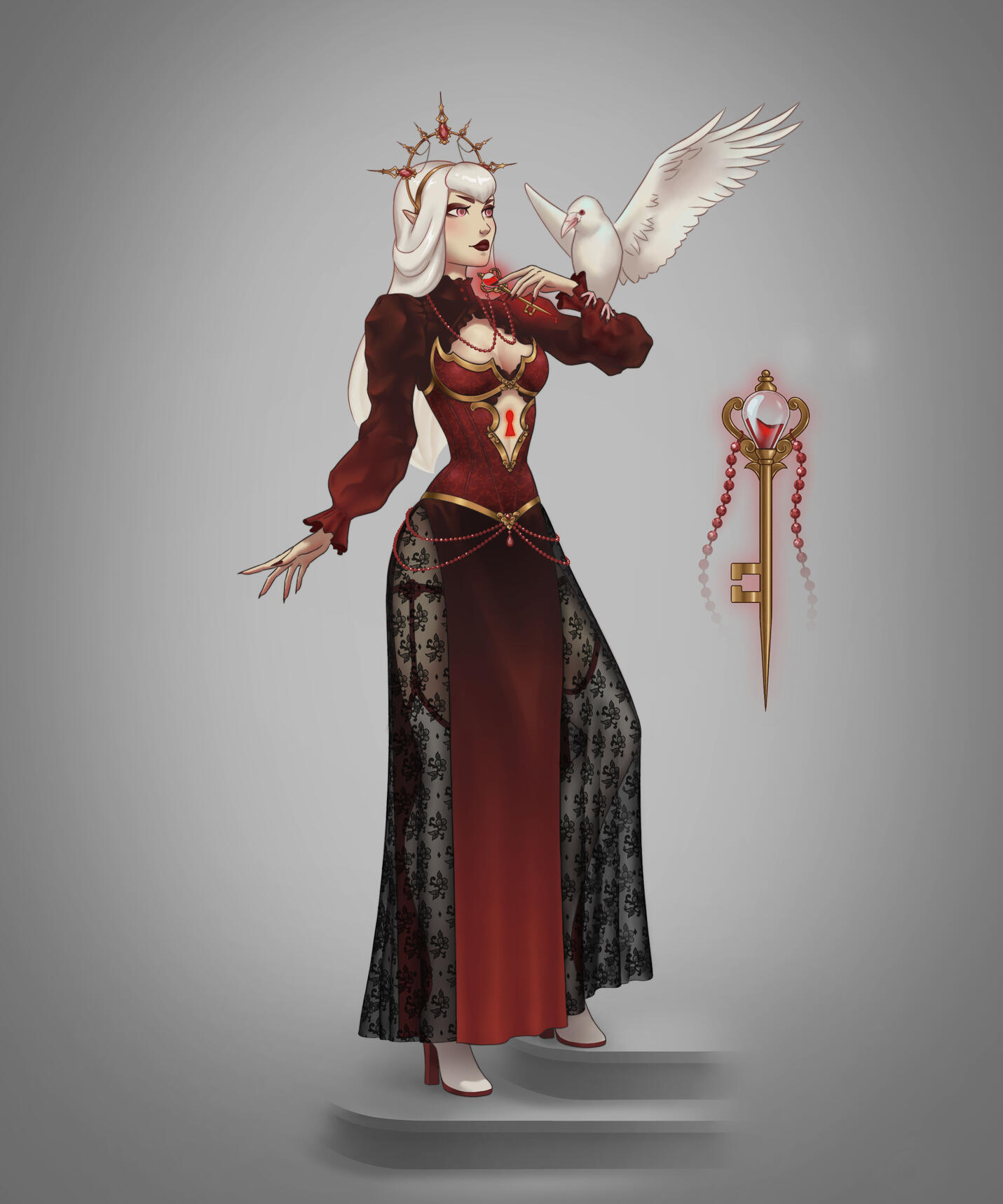 Vampire Sorceress concept art Vampire Sorceress concept art